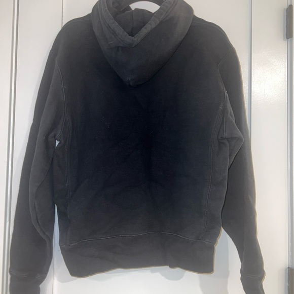 Under Pressure Hoodie Unisex Black Heavily Embroidered Stitch Drift Car Design - Picture 6 of 7